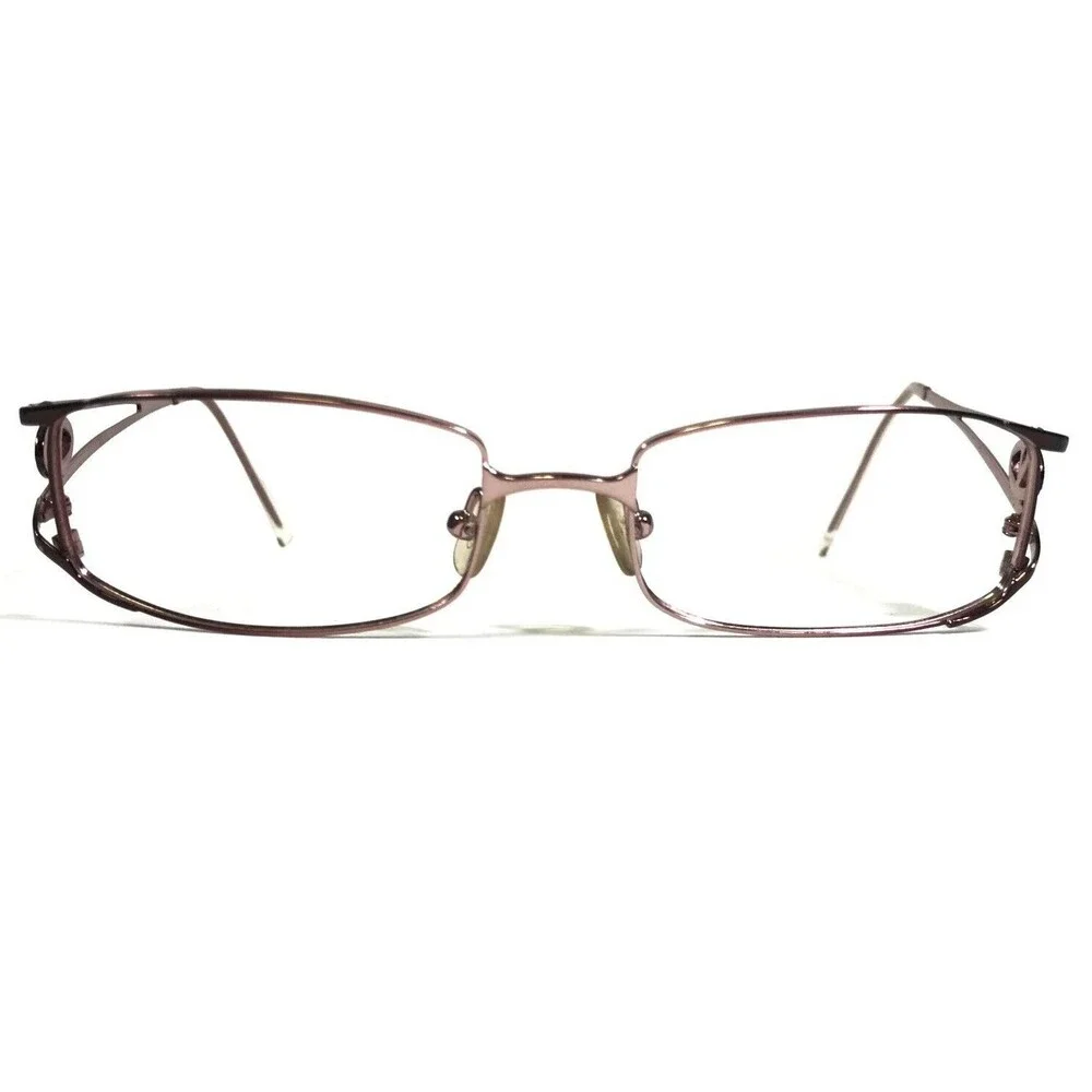 Valentino V5414 064Y Eyeglasses Frames Red Purple Rectangular Full Rim 52-17-135